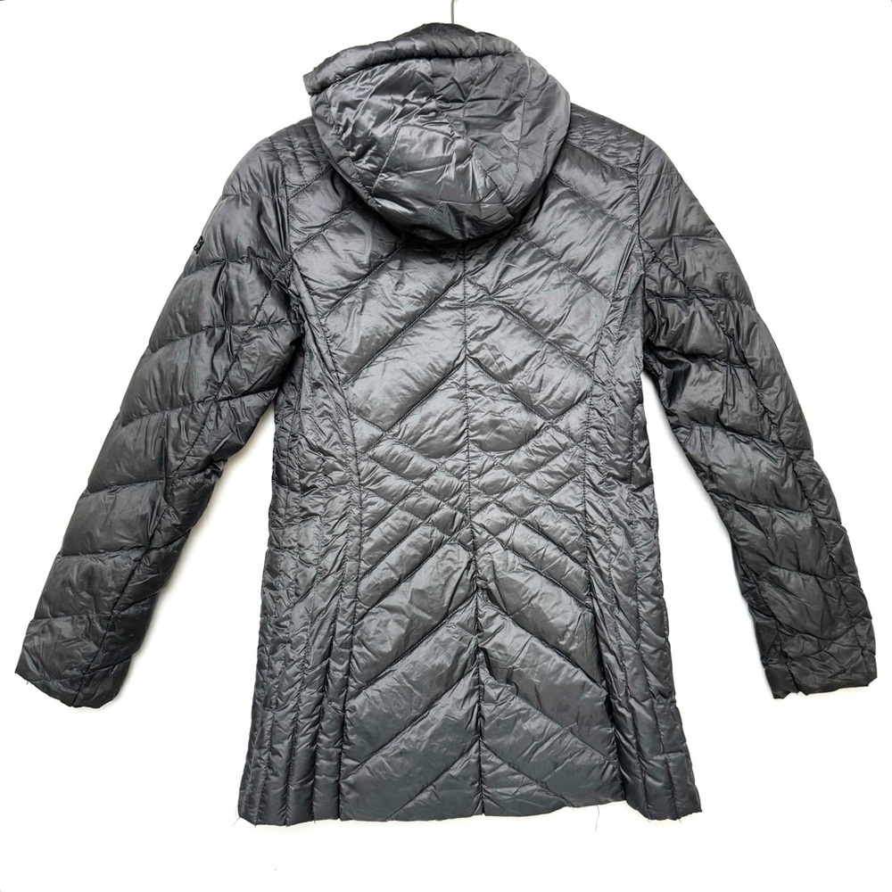 Bcbgeneration Gray Ultra Lightweight Packable Dow… - image 2